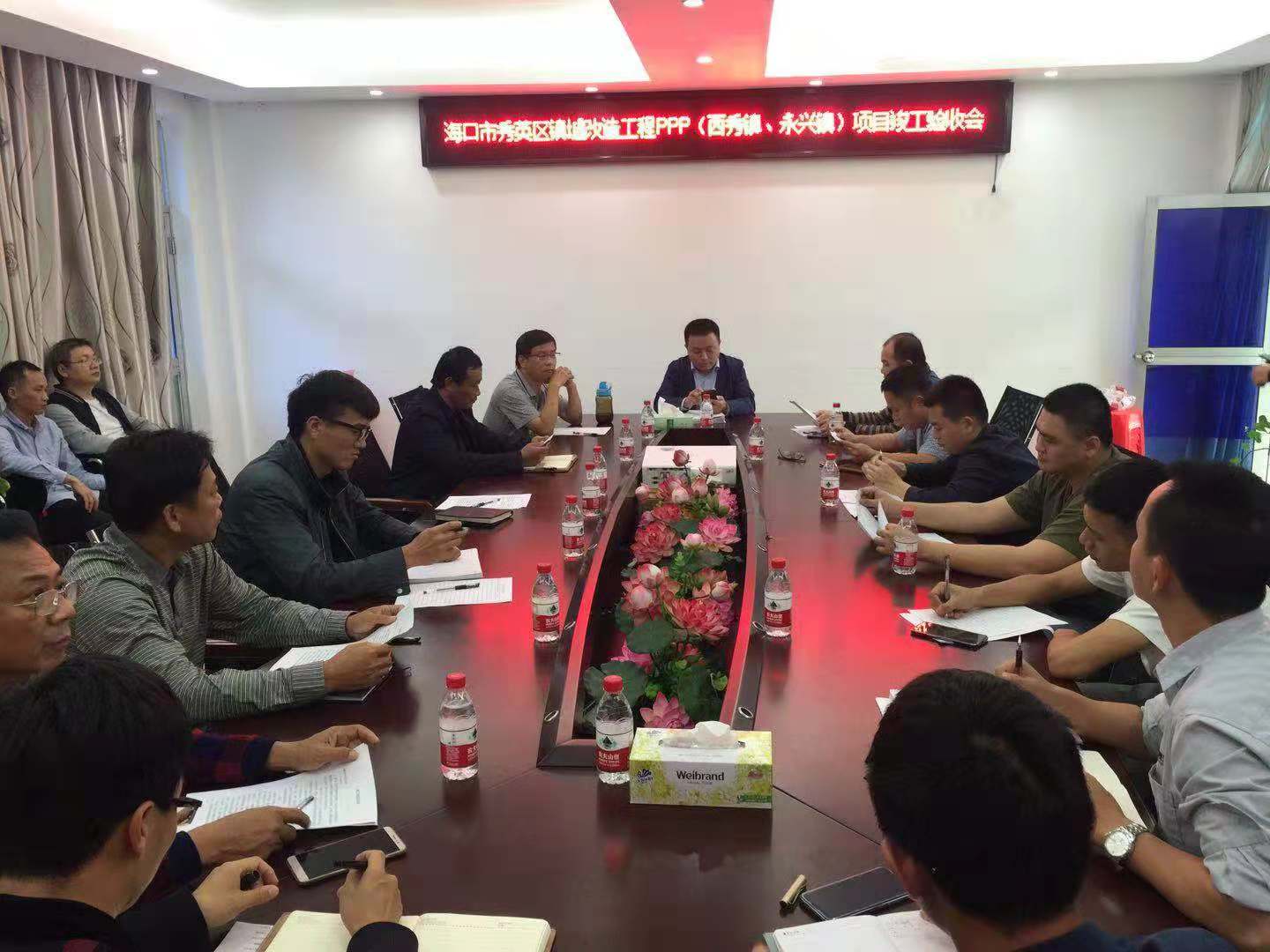 喜訊||我局承建的?？谑行阌^(qū)鎮(zhèn)墟改造工程（西秀鎮(zhèn)、永興鎮(zhèn)）PPP項目順利通過竣工驗收